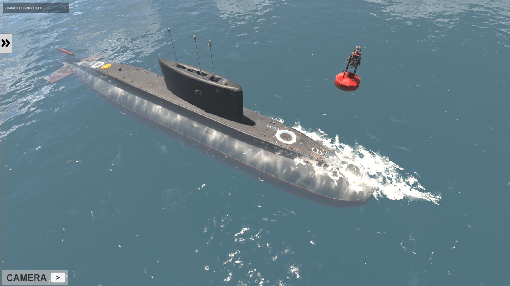 Sous-marin en surface