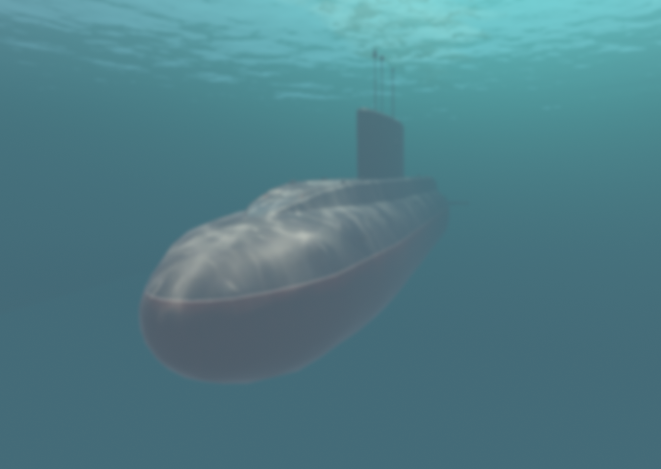 Sous-marin en plongée